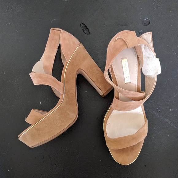 Louise et Cie Shoes - Louise et Cie Jazmin suede platform heels